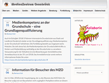 Tablet Screenshot of medienzentrum-osnabrueck.de